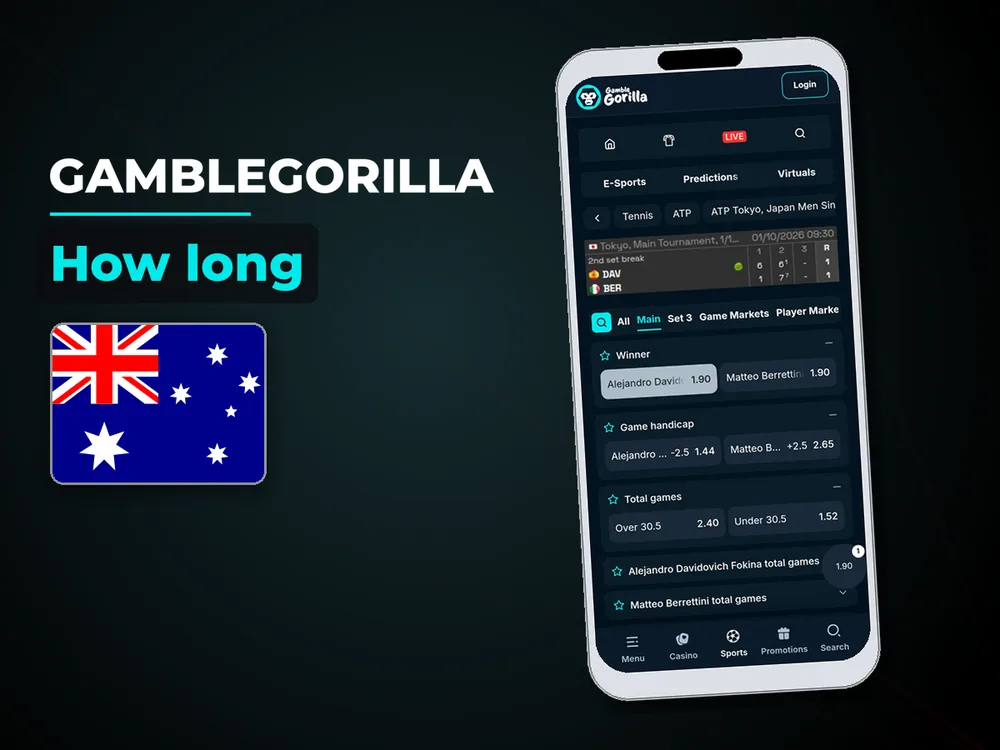 Gamblegorilla - How long