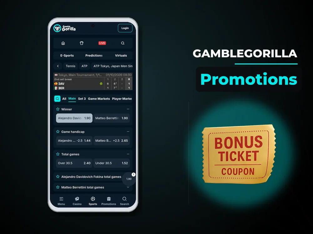 Gamblegorilla - Promotions