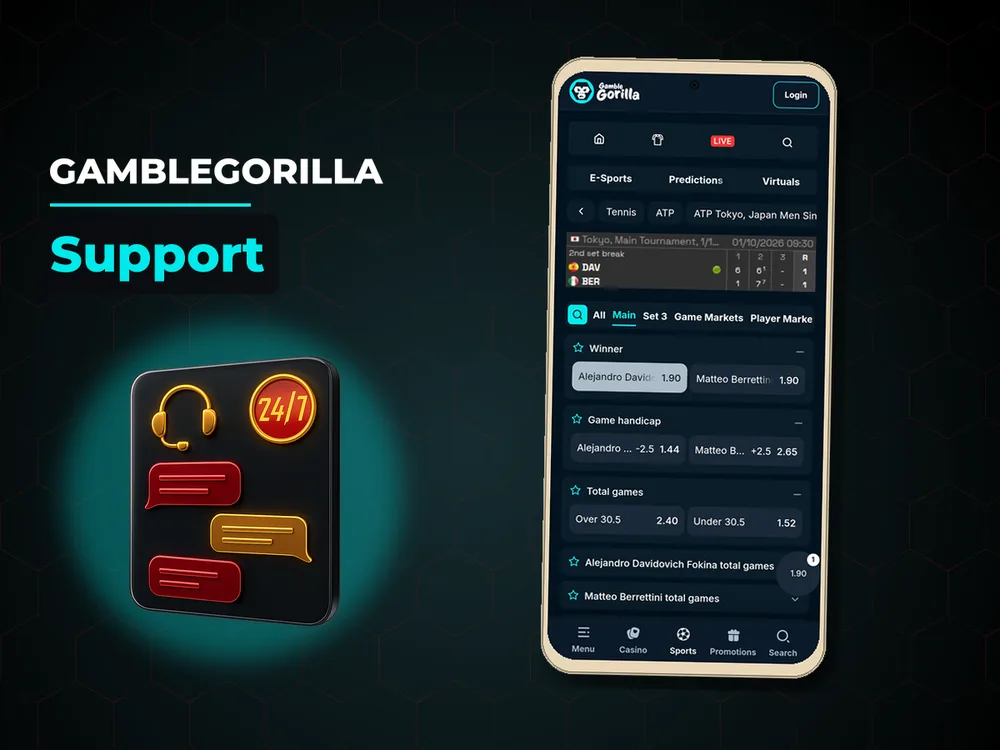 Gamblegorilla - Support